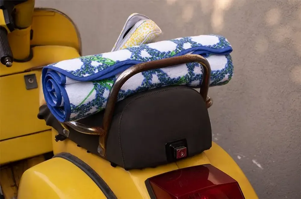 Linens - Bath Terry Towel - Lavande Céleste - PARESSE PARIS