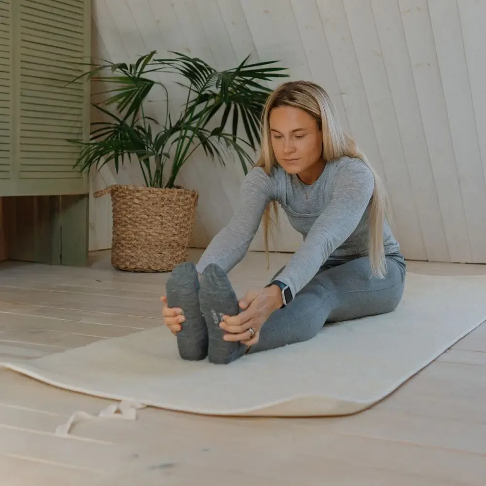 Spa - NATURAL WOOL YOGA MAT - FLOKATI WOOL PRODUCTS LITUANIE