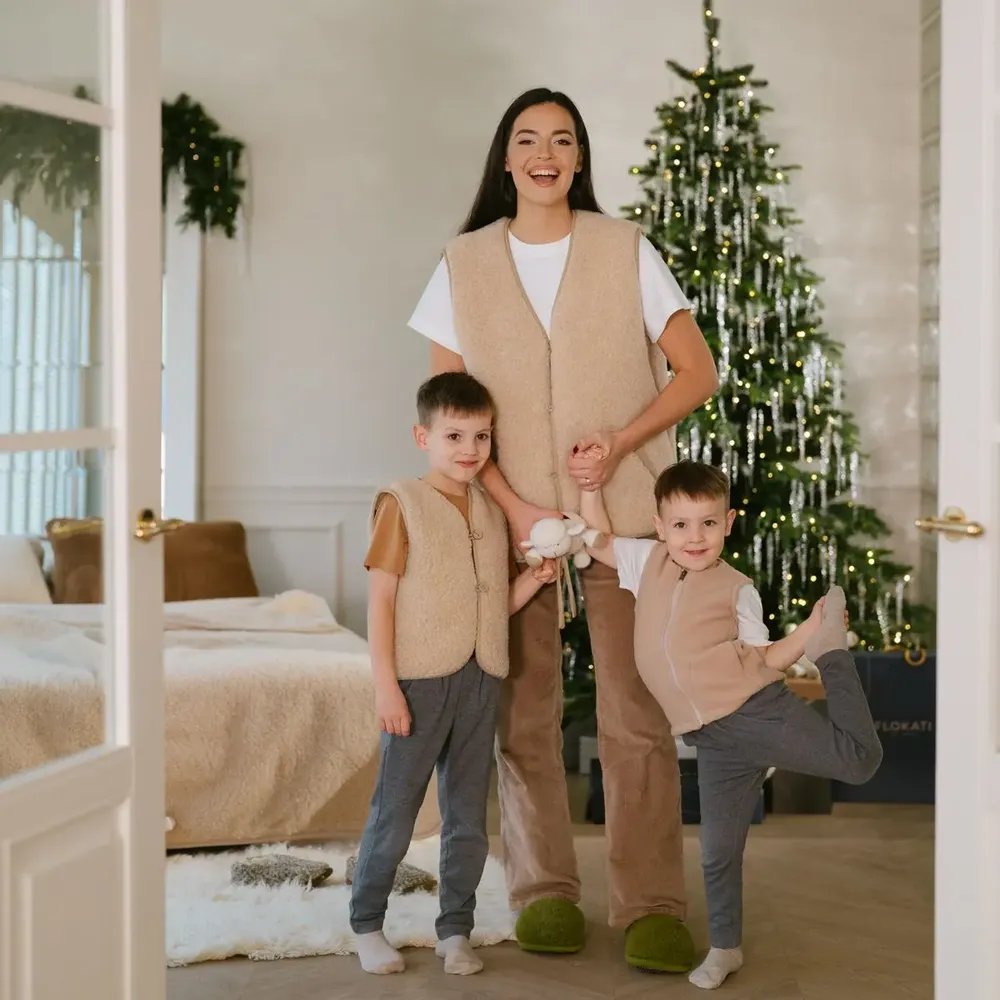 Chaussons et chaussures enfant - CHAUSSONS EN LAINE - FLOKATI WOOL PRODUCTS LITUANIE