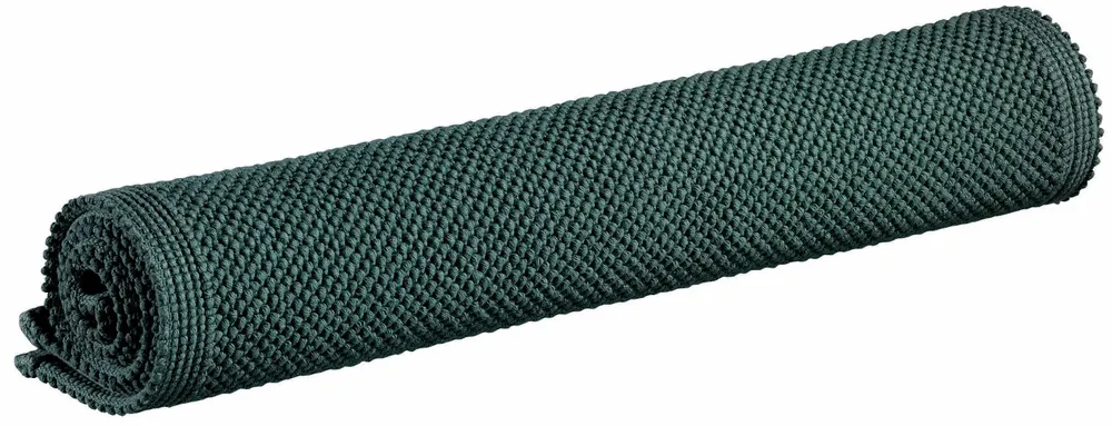 Autres linges de bain - Tapis de bain uni Etia Prusse 54 x 64 - MAISON VIVARAISE - SDE VIVARAISE WINKLER