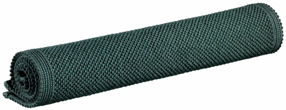 Autres linges de bain - Tapis de bain uni Etia Prusse 54 x 110 - MAISON VIVARAISE - SDE VIVARAISE WINKLER