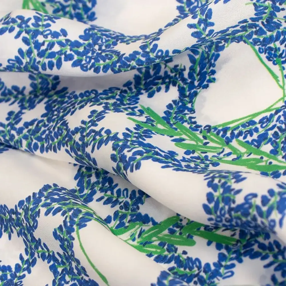 Cushions - Silk Boudoir Case - Lavande Céleste - PARESSE PARIS