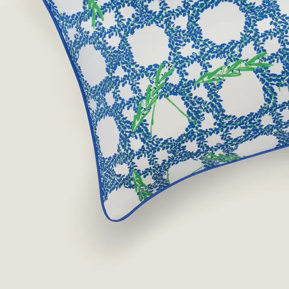 Cushions - Silk Boudoir Case - Lavande Céleste - PARESSE PARIS