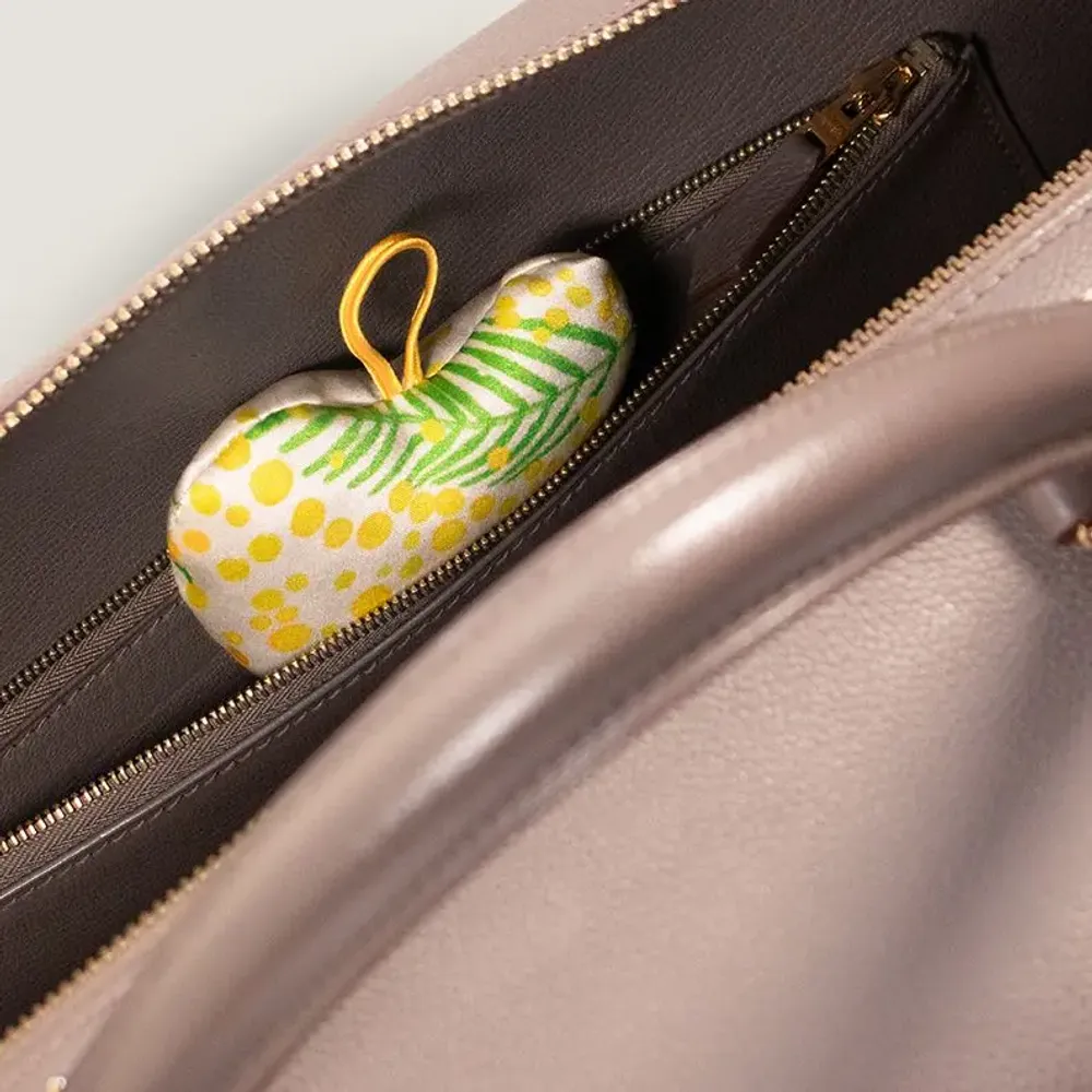 Gifts - Duo of Heart Lavender Sachets - Or Mimosa - PARESSE PARIS