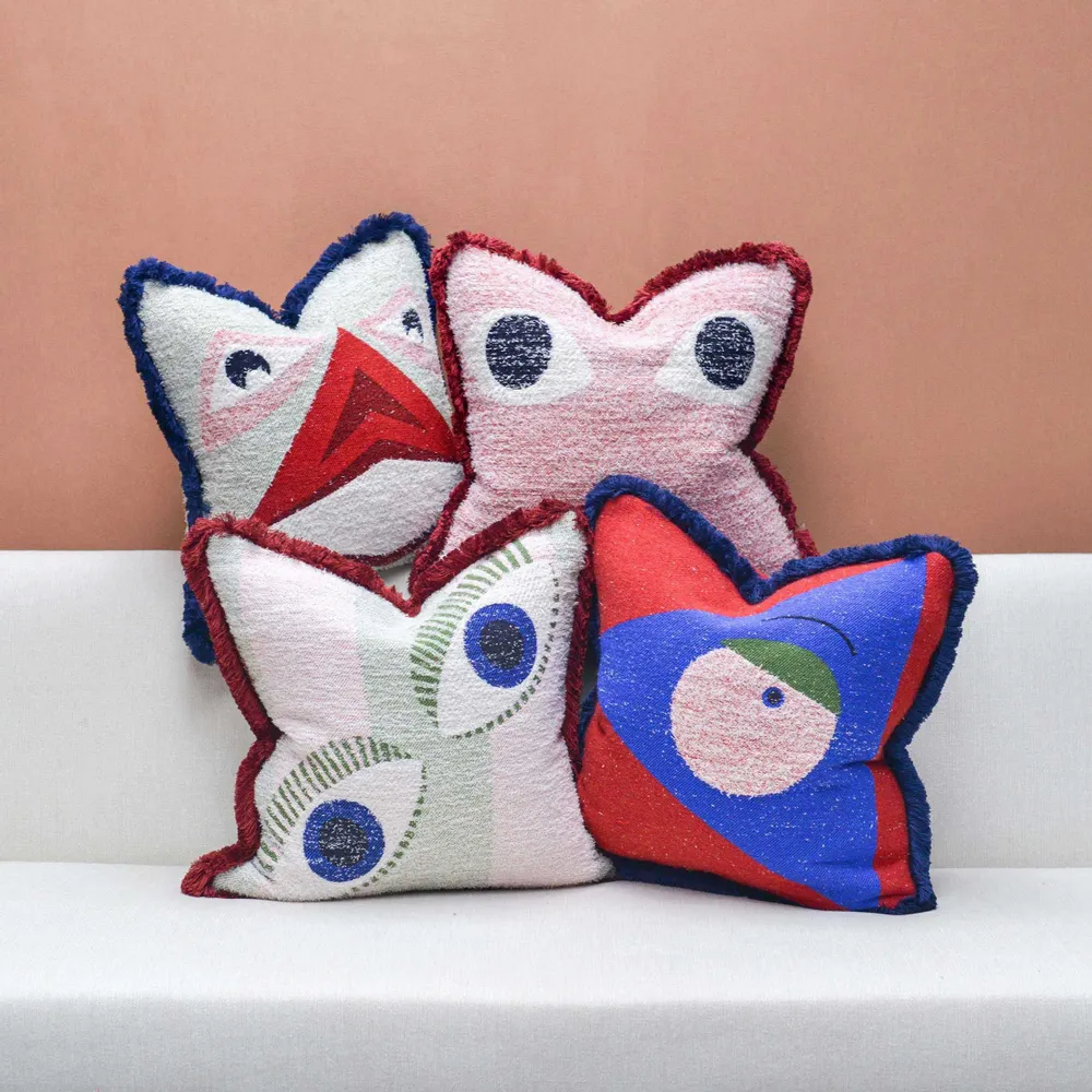 Cushions - VISAGE YETI COLLECTION - JPDEMEYER&CO