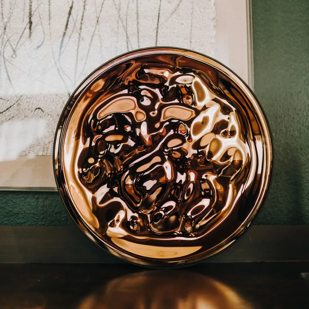 Verre d'art - Objet d'art unique - plat #004 - AN&ANGEL