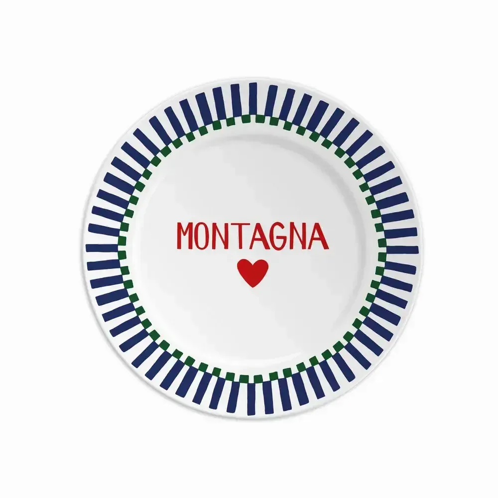 Assiettes au quotidien - ASSIETTE 16 MONTAGNA - ILARIA.I