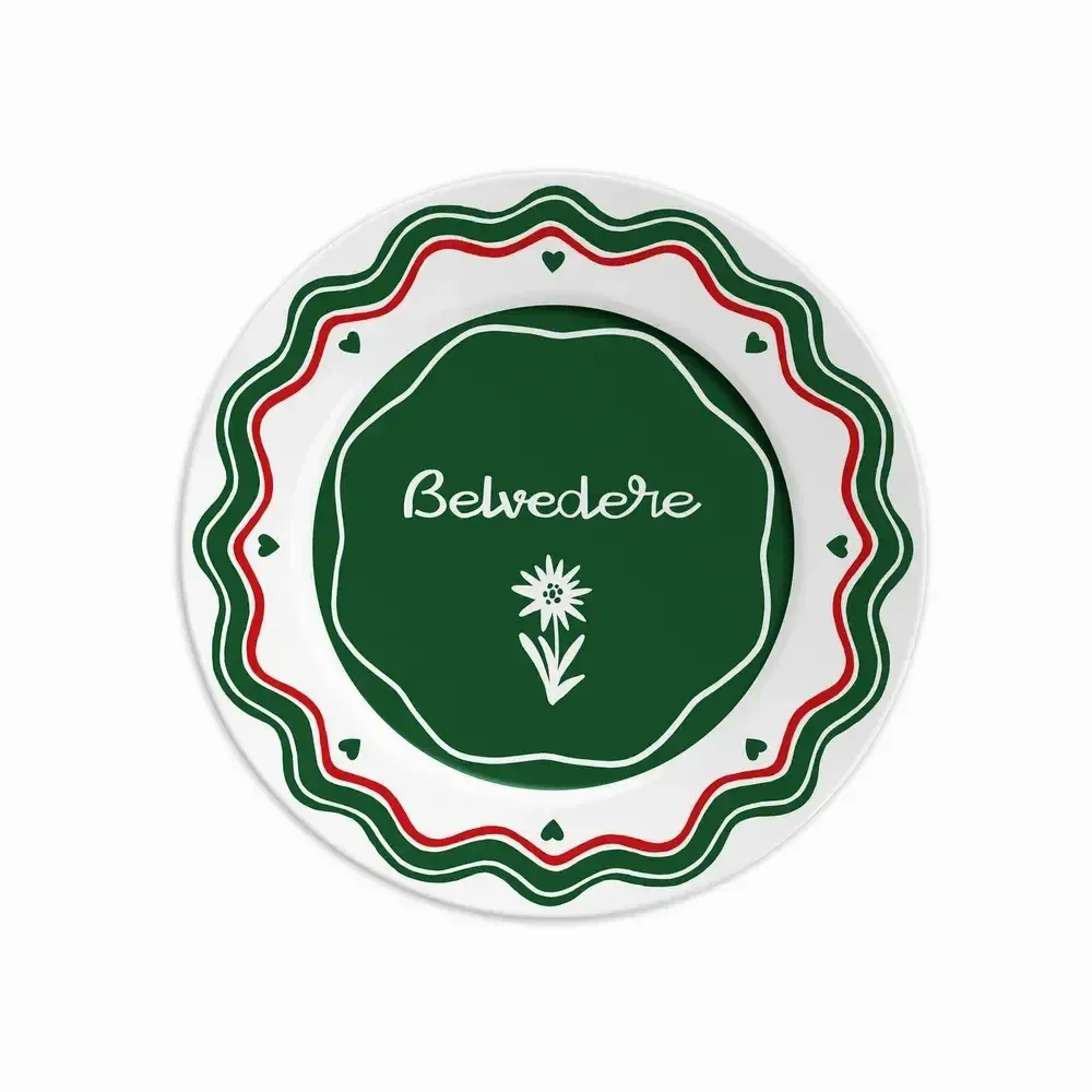 Everyday plates - PLATE 16 BELVEDERE - ILARIA.I