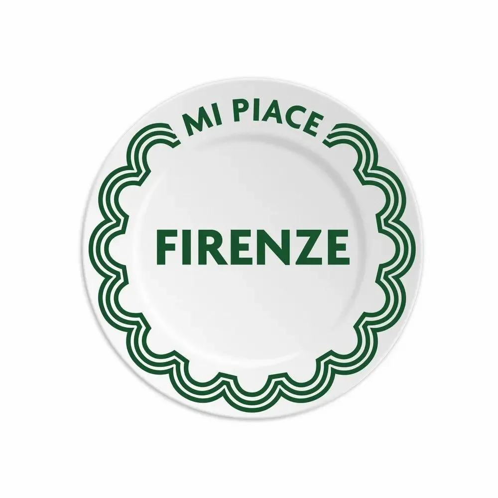 Everyday plates - PLATE 16 MI PIACE FIRENZE - ILARIA.I