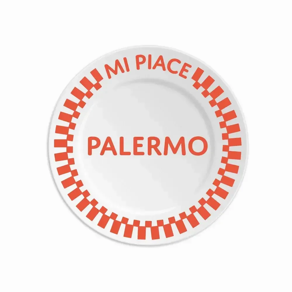 Assiettes au quotidien - ASSIETTE 16 MI PIACE PALERMO - ILARIA.I