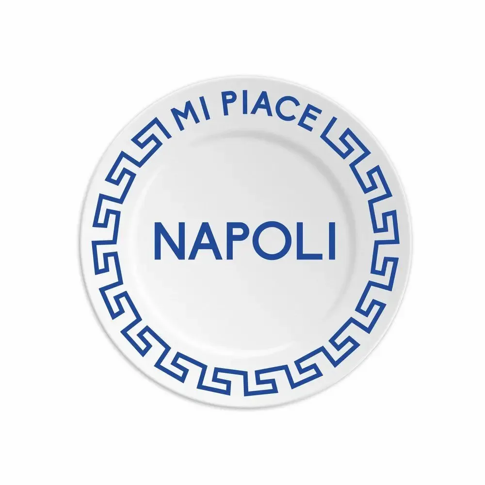Assiettes au quotidien - ASSIETTE 16 MI PIACE NAPOLI - ILARIA.I