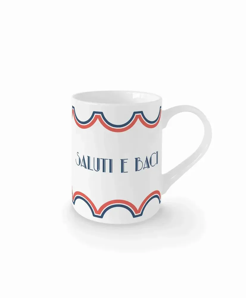 Tasses et mugs - MUG SALUTI E BACI - ILARIA.I