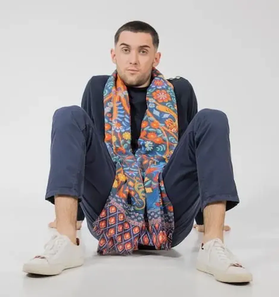 Scarves - SEBASTIEN COTTON CHECK - MONSIEUR CHARLI