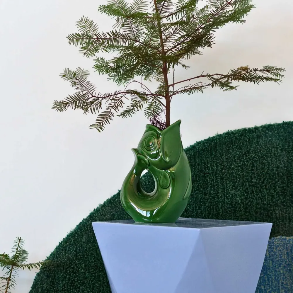 Objets de décoration - Carafe GlouGlou Vert Ara - CHAROLLES