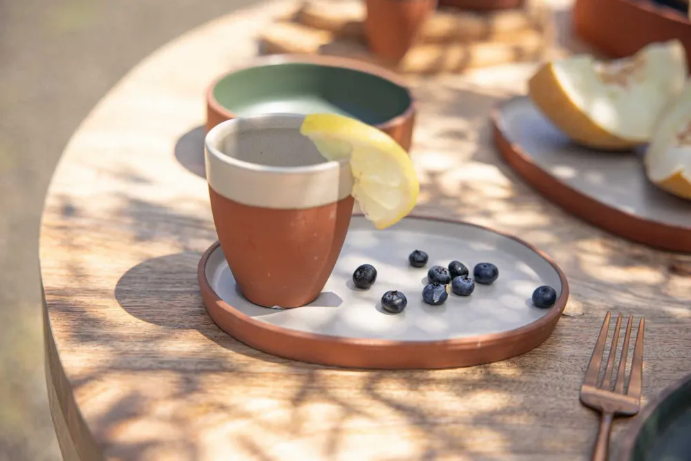 Assiettes au quotidien - Collection Terra - MARIA PORTUGAL TERRACOTA