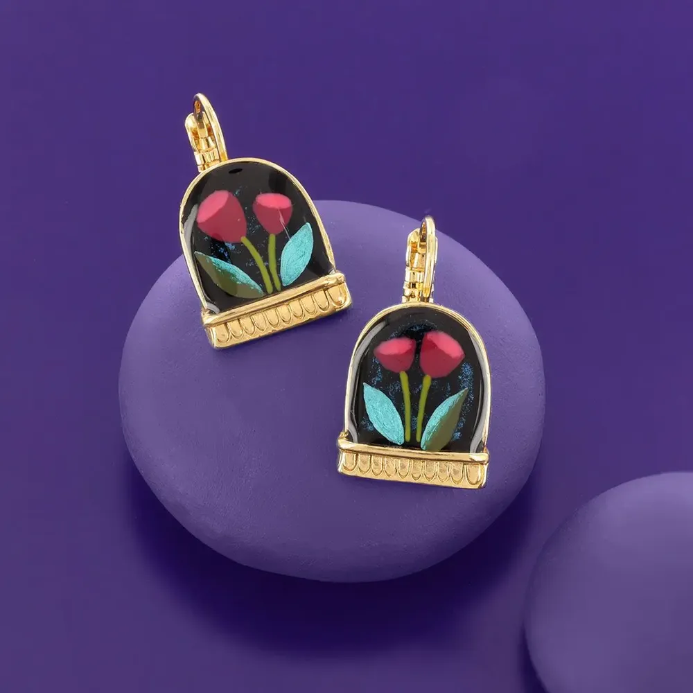 Jewelry - MAGIC SLEEPERS GOLD MULTI COLOR - TARATATA BIJOUX