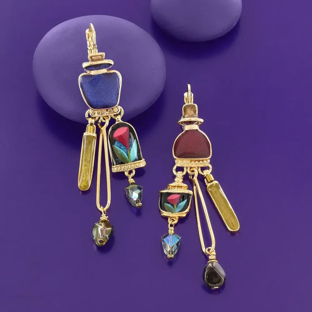 Jewelry - MAGIC SLEEPERS GOLD MULTI COLOR - TARATATA BIJOUX