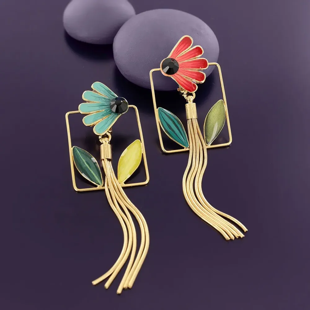 Jewelry - Frida Clips, Gold Color, Multi - TARATATA BIJOUX