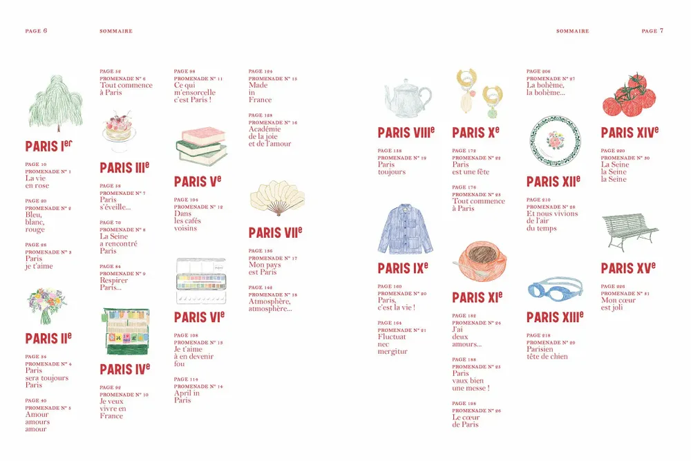 Gifts - Paris Chéri collection by Zoé de las Cases book - HACHETTE LIVRE