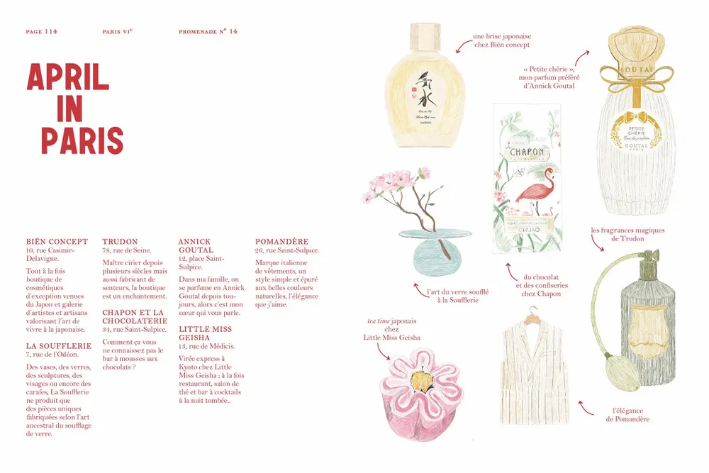 Gifts - Paris Chéri collection by Zoé de las Cases book - HACHETTE LIVRE