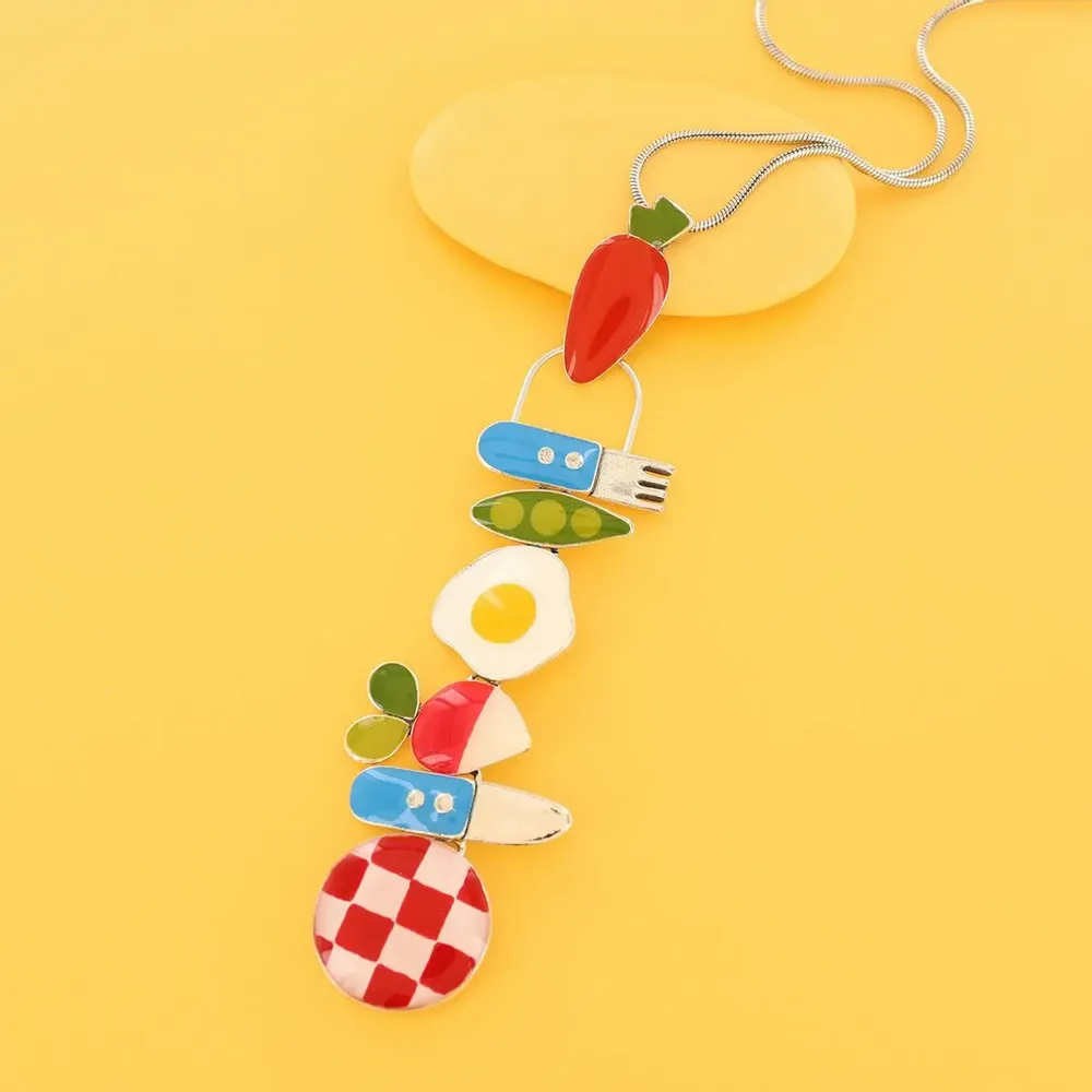 Jewelry - SILVER MULTI PLAY TEA NECKLACE - TARATATA BIJOUX