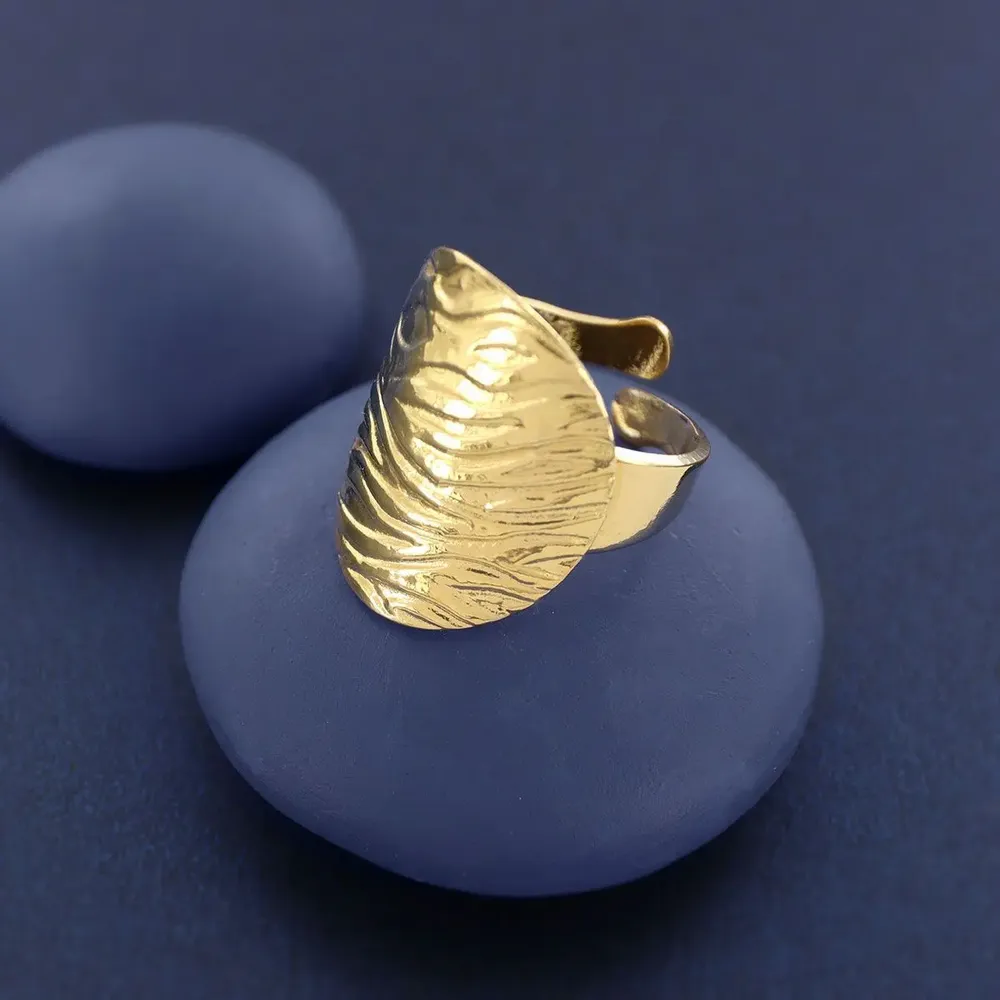 Jewelry - INSTINCT RING GOLD COLOUR - TARATATA BIJOUX