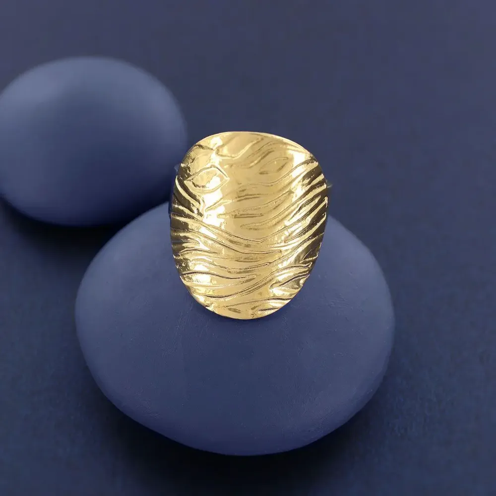 Jewelry - INSTINCT RING GOLD COLOUR - TARATATA BIJOUX