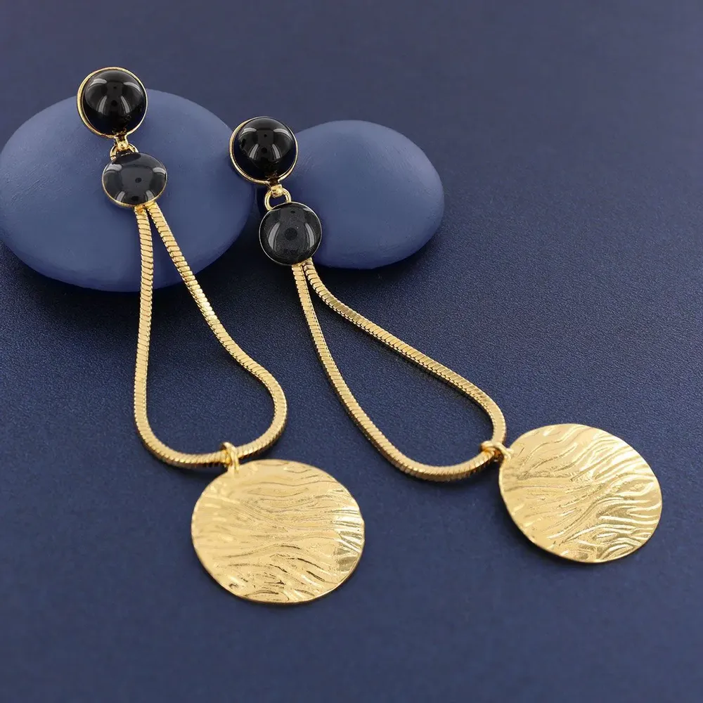 Jewelry - INSTINCT CHIPS GOLD BLUE COLOR - TARATATA BIJOUX