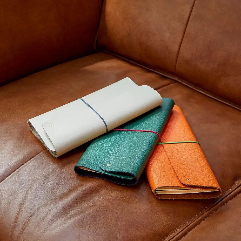 Papeterie bureau - CARNET DE VOYAGE EN CUIR - MARIA PAPELERIA