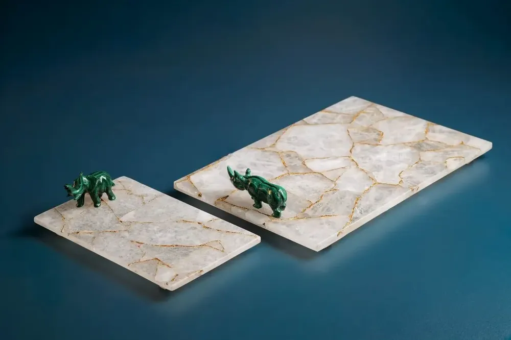 Plateaux - Plateau en cristal de roche - SAWAI HOMES