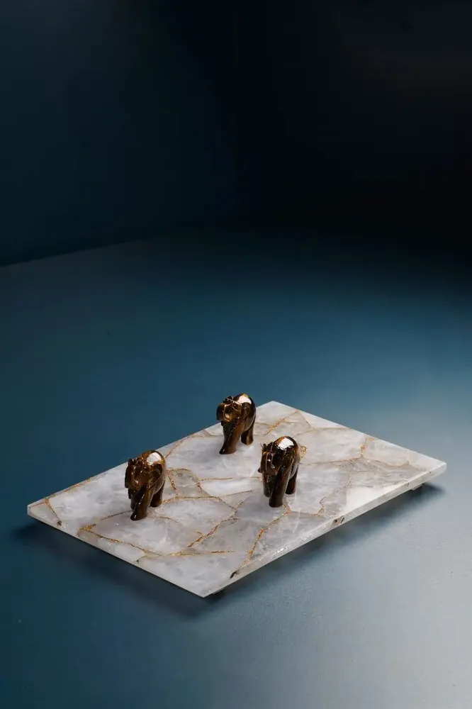 Plateaux - Plateau en cristal de roche - SAWAI HOMES