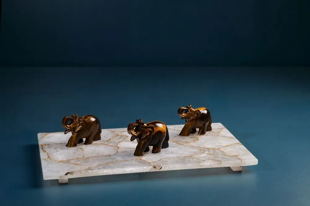 Plateaux - Plateau en cristal de roche - SAWAI HOMES