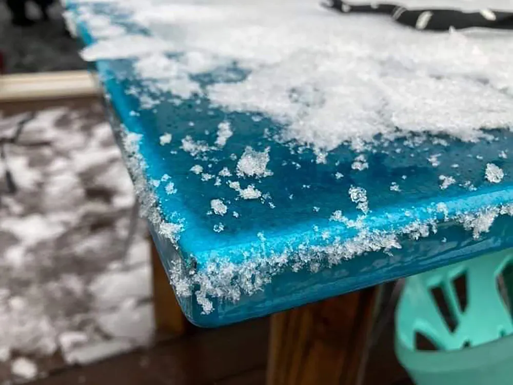 Tables Salle à Manger - Table en pierre volcanique - CERAMICARTE DERUTA