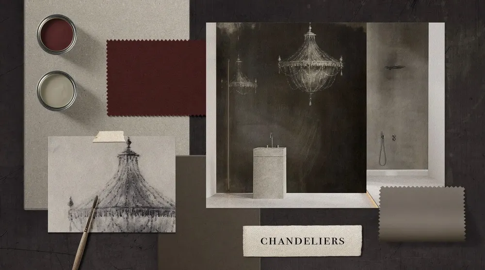 Wallpaper - Chandeliers - STUDIJO