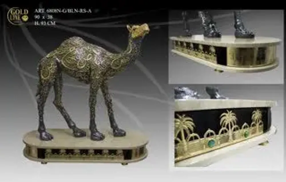 Objets de décoration - 6808N-G-BLN-RS-A - GOLD LINE ITALIA