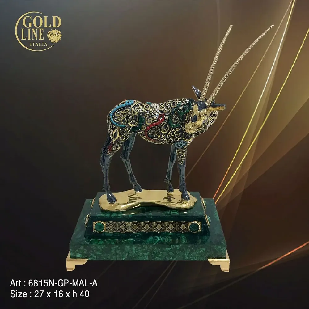 Objets de décoration - 6815N-GP-MAL-A - GOLD LINE ITALIA