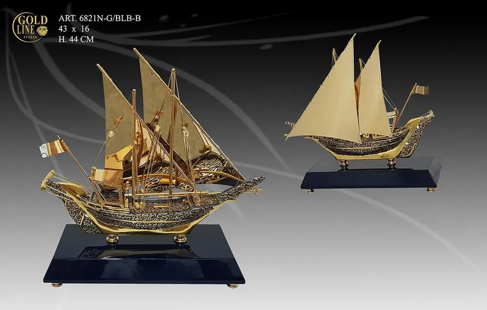 Objets de décoration - 6821NG-BLB-B - GOLD LINE ITALIA