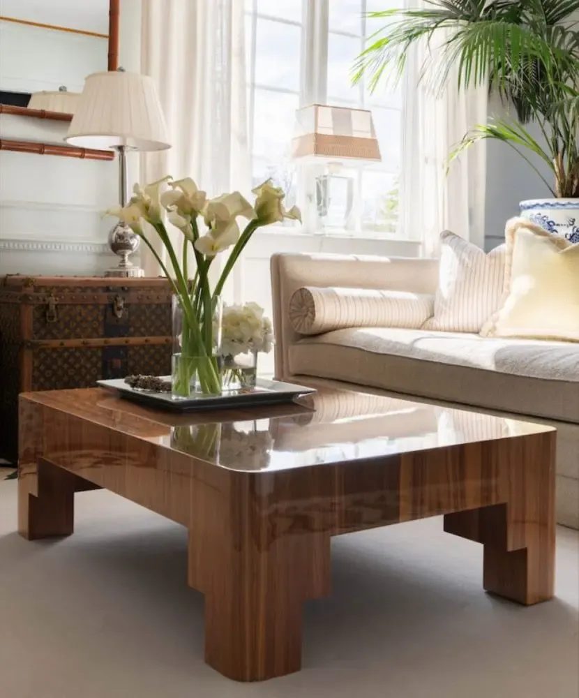 Tables basses - TABLE BASSE ADRIAN - NOYER BRILLANT - RIJD INTERIOR