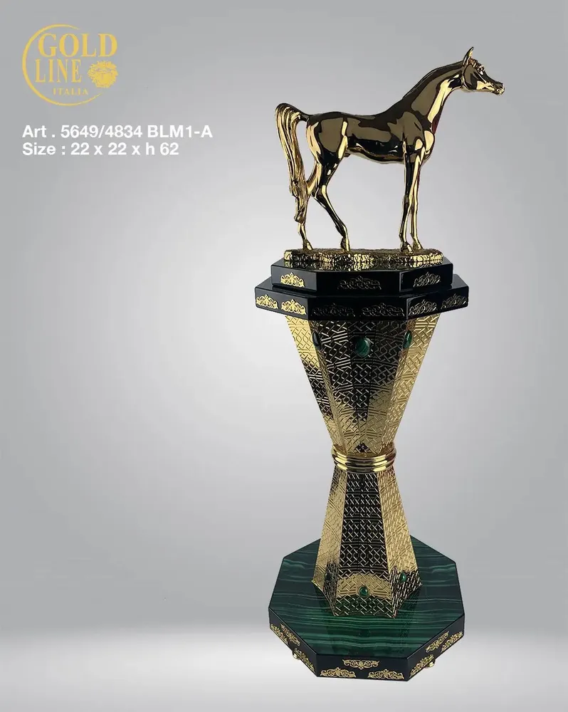 Objets de décoration - 5649-4834-BLM1-A - GOLD LINE ITALIA