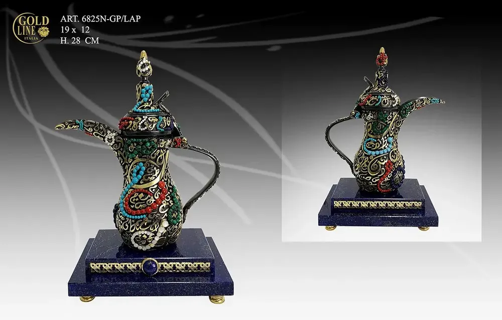 Objets de décoration - LAMPE 6825N-GP - GOLD LINE ITALIA