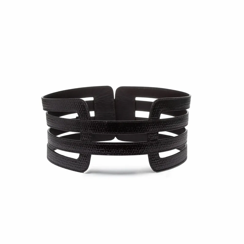 Petite maroquinerie - CEINTURE CLARA CUIR IMPRIME - KAYLA PARIS