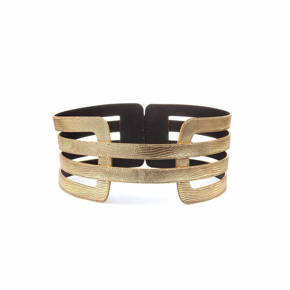 Petite maroquinerie - CEINTURE CLARA CUIR IMPRIME - KAYLA PARIS