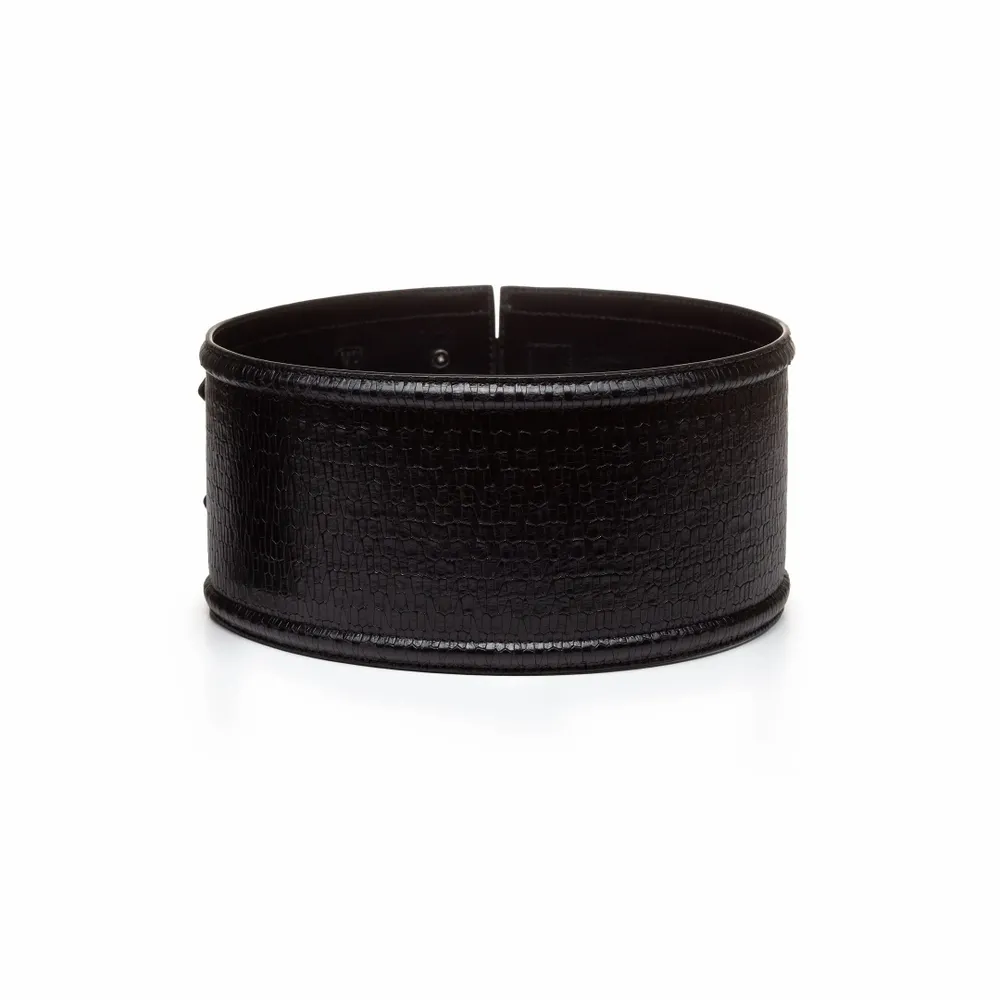 Petite maroquinerie - CEINTURE MARRY EN CUIR EFFET PYTHON - KAYLA PARIS