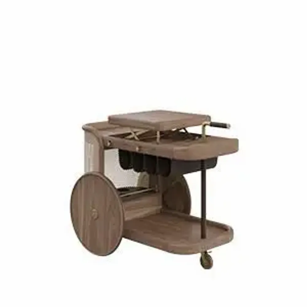 Game tables - Brinsley Bar Cart By Wood Tailors Club Made in Portugal - WOOD TAILORS CLUB