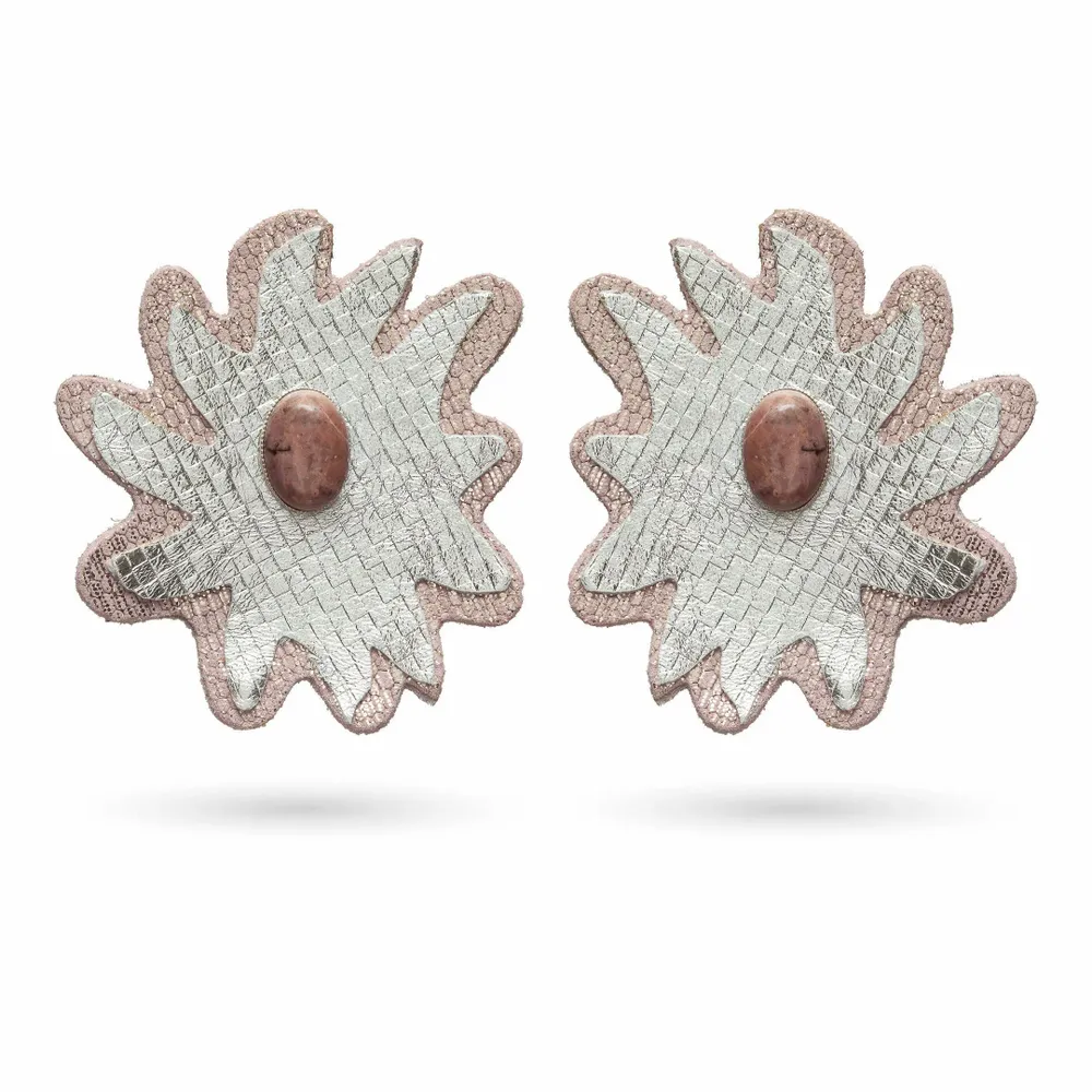 Bijoux - BIJOUX D'OREILLES DORIA EN CUIR - KAYLA PARIS