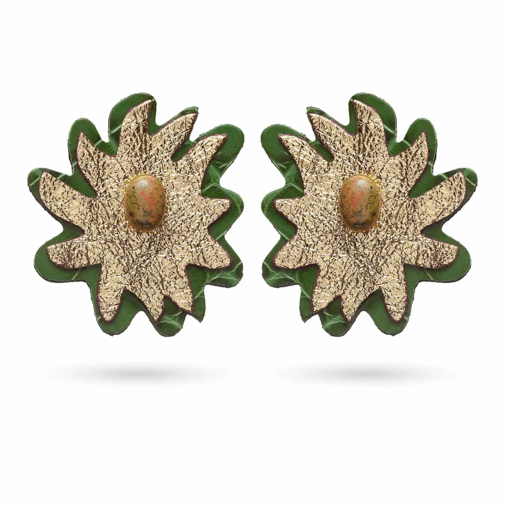 Bijoux - BIJOUX D'OREILLES DORIA EN CUIR - KAYLA PARIS