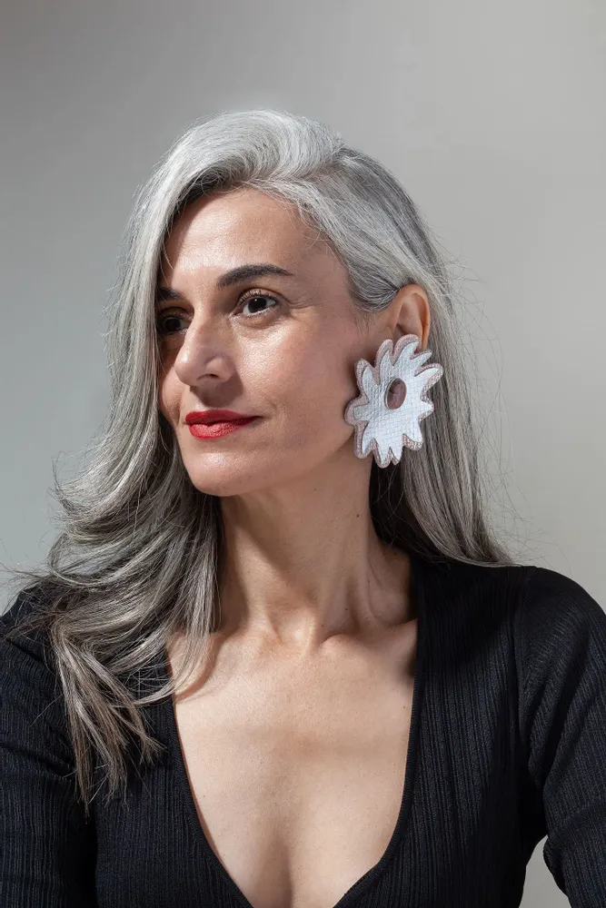 Bijoux - BIJOUX D'OREILLES DORIA EN CUIR - KAYLA PARIS