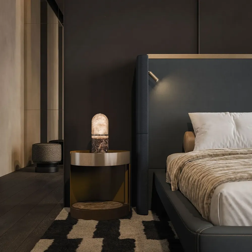 Night tables - Rockefeller Bedside Table By Porus Studio Made in Portugal - PORUS STUDIO