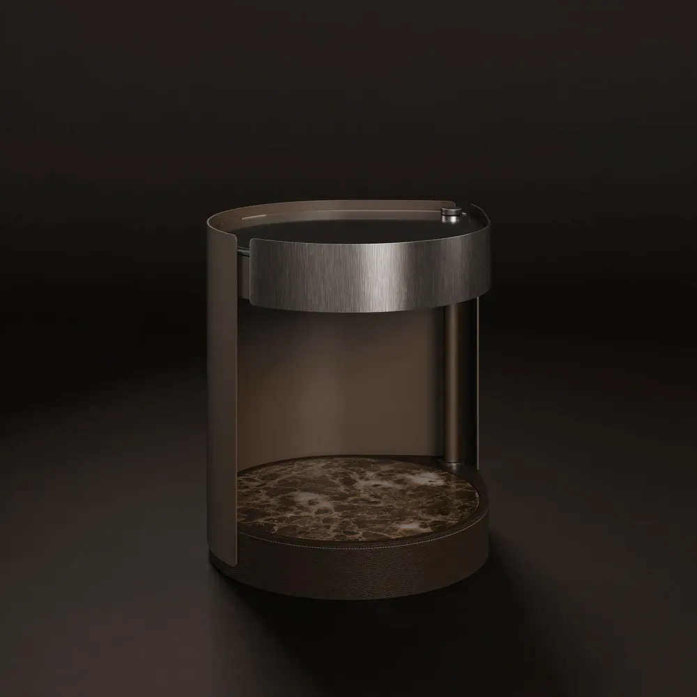 Night tables - Rockefeller Bedside Table By Porus Studio Made in Portugal - PORUS STUDIO