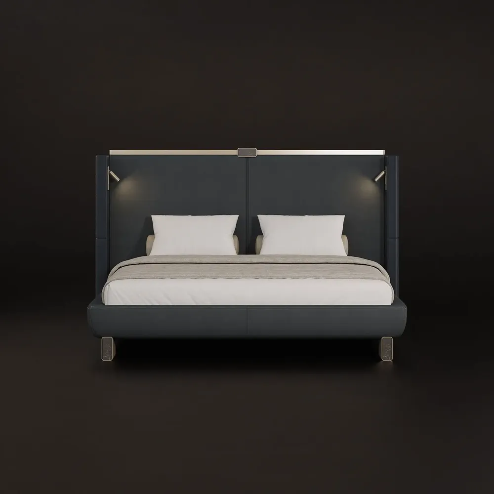 Lits - Lit Broadway de Porus Studio fabriqué au Portugal - PORUS STUDIO